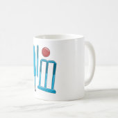 Mug Cricket Set Musique Sport (Devant droit)