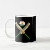 Mug Cricket T Cricket Ll Drapeau Indien Inde Cricket (Gauche)