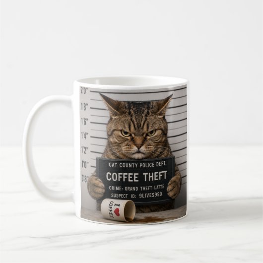 Mug Crime de café (Gauche)
