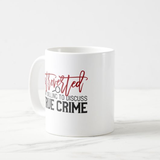 Mug crime vrai (Devant gauche)
