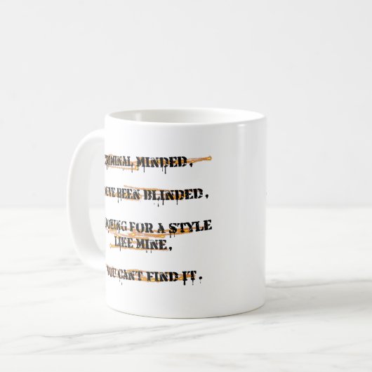 Mug Criminel (Devant gauche)