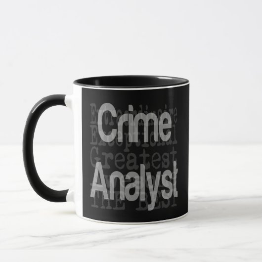 Mug Criminel Analyste Extraordinaire (Gauche)