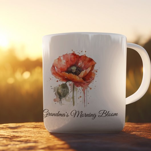 Mug Crimson Bloom, custom