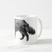 Mug Crimson Lick, Coupe chaude (Devant droit)