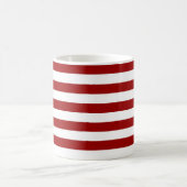 Mug Crimson rouge et blanc rayures (Centre)