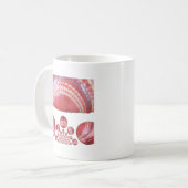 Mug Crimson Spin - Une Belle Balle Rouge De Cricket Ar (Devant gauche)
