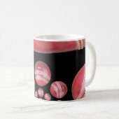 Mug Crimson Spin - Une Belle Balle Rouge De Cricket Ar (Devant droit)