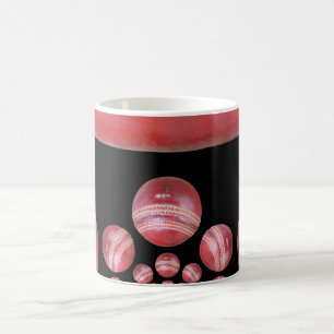 Mug Crimson Spin – Une belle œuvre d'art de balle de c