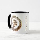 Mug "Crinière de Cheval Majestueuse" (Devant gauche)