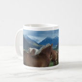 Mug Crinières et montagnes (Devant gauche)