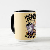 Mug Cris et café à l'Halloween sucre (Devant gauche)