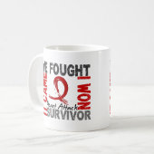 Mug Crise cardiaque du survivant 5 (Devant gauche)