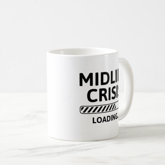 Mug Crise du milieu de vie (Devant droit)