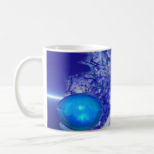 Mug Cristal bleu (Gauche)