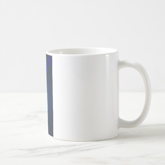 Mug Cristal bleu design irlandais (Droite)
