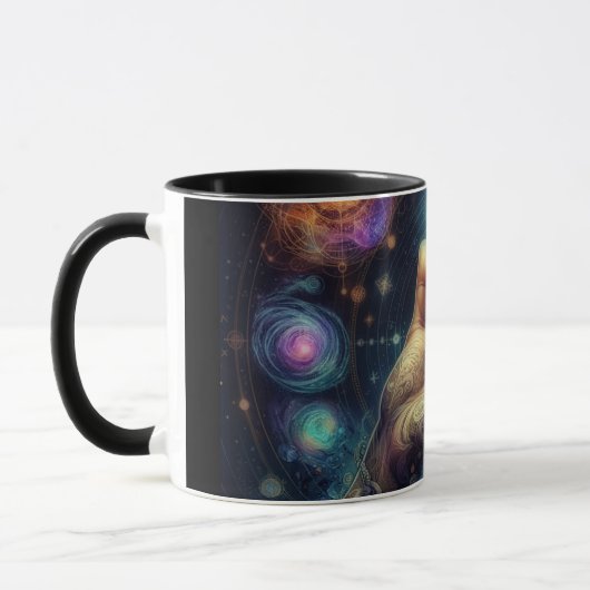 Mug Cristal céleste dans la spacy Palm Galaxy (Gauche)