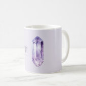 Mug Cristal d'Améthyste Violet (Devant droit)