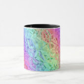 Mug cristal de arc-en-ciel gelé : (Centre)