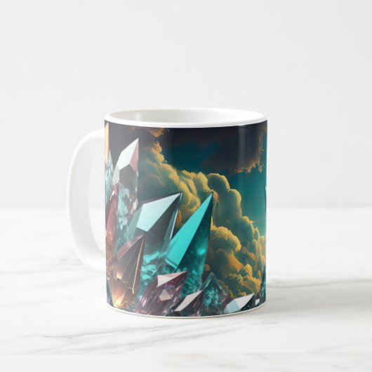 Mug Cristal d'énergie minérale (Devant gauche)