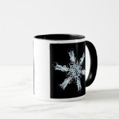 Mug Cristal stellaire de neige (Devant droit)