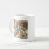 Mug Cristaux d'aura de klaxon de licorne (Devant gauche)