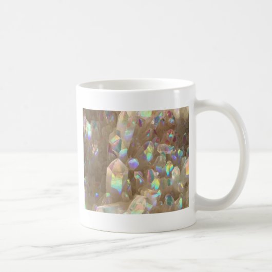 Mug Cristaux d'aura de klaxon de licorne (Droite)