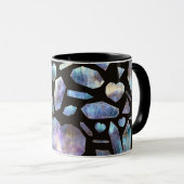 Mug Cristaux d'énergie magiques Roches de cristal arc- (Devant droit)