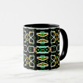 Mug Cristaux radio Art Déco (Devant droit)