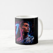 Mug Cristiano Ronaldo (CR7) Art (Devant droit)