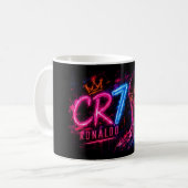 Mug Cristiano Ronaldo (CR7) Art (Devant gauche)