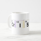Mug Cristo Elementos Químicos (Devant gauche)