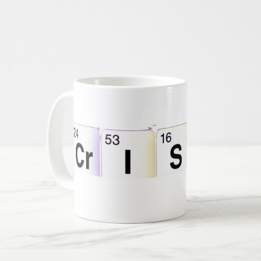 Mug Cristo Elementos Químicos (Devant gauche)