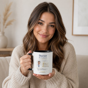 Mug Critique d'appréciation classique d'un médecin