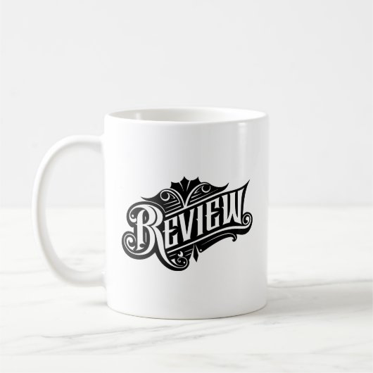 Mug Critique & Opinion Conception Graphique | Réaction (Gauche)