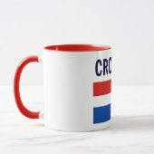 Mug Croatie - Drapeau de Croatie (Gauche)