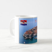 Mug Croatie - Dubrovnik - (Devant gauche)