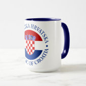Mug Croatie (e) (Devant droit)