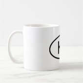 Mug Croatie "HR" (Gauche)