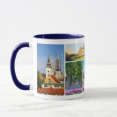 Mug Croatie | Hrvatska | Zagreb | Capitale de la Croat (Gauche)