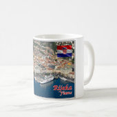 Mug Croatie - Rijeka - (Devant droit)