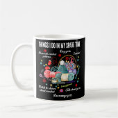 Mug Crochet choses que je fais dans mon temps libre (Gauche)