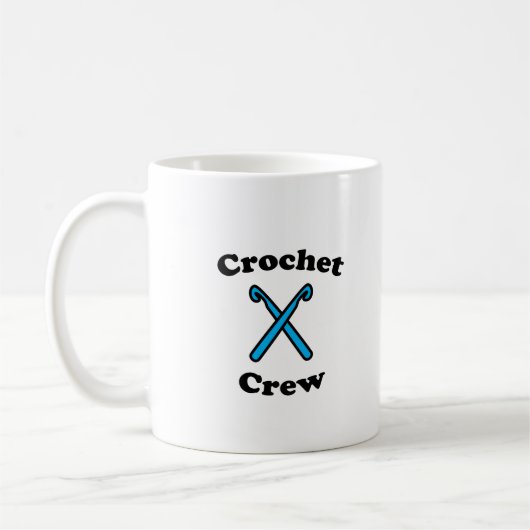 Mug Crochet Crew Funny Blue Hooks (Gauche)