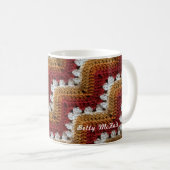 Mug Crochet de poulet de 6 jours par Betty McKnit (Devant droit)