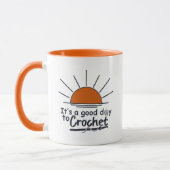 Mug crochet drôle (Gauche)