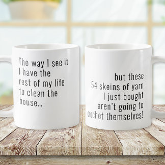 Mug Crochet drôle de fil