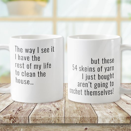 Mug Crochet drôle de fil