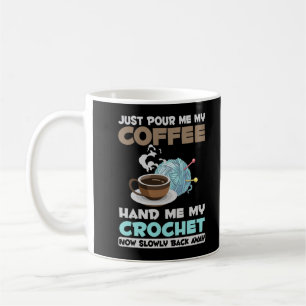 Mug Crochet et café Hobby Fil d'Artisanat Lover