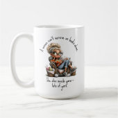 Mug Crochet Knit Fun Quote (Gauche)