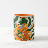Mug Crochet Lily Tigre Orange (Centre)
