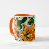Mug Crochet Lily Tigre Orange (Devant gauche)